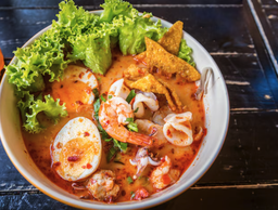 Tom Yum Noodles Spicy Soup